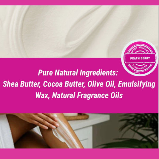 BAYABAI BOTANICALS RICH BODY BUTTER PEACH BERRY