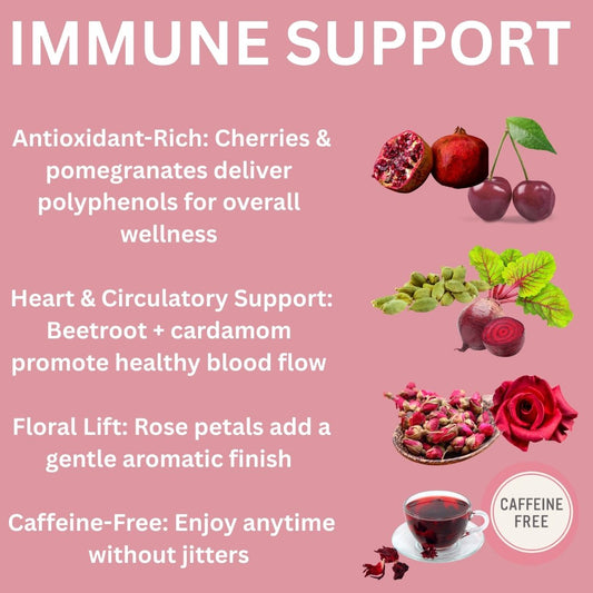 BAYABAI BLISS CHERRY POMEGRANATE SUPER FRUIT TEA