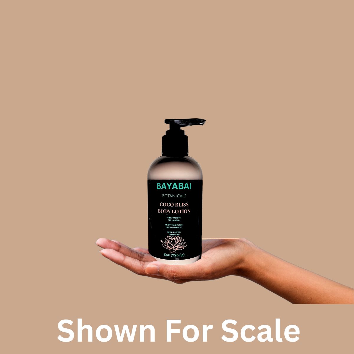 BAYABAI BOTANICALS COCO BLISS BODY LOTION 8 OZ