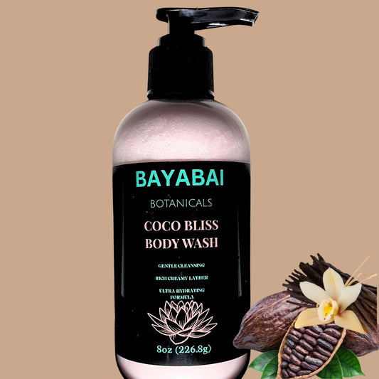 BAYABAI BOTANICALS COCO BLISS BODY WASH 8 OZ