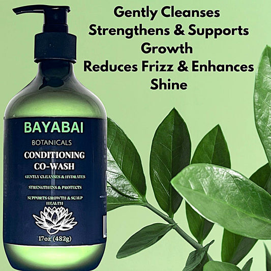 BAYABAI BOTANICALS CONDITIONING CO-WASH 17 OZ