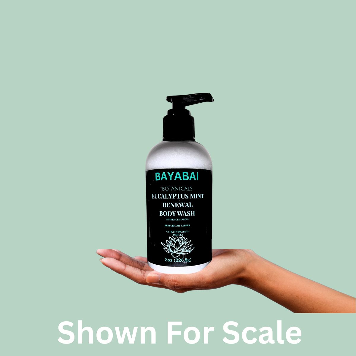 BAYABAI BOTANICALS EUCALYPTUS MINT RENEWAL BODY WASH 8OZ