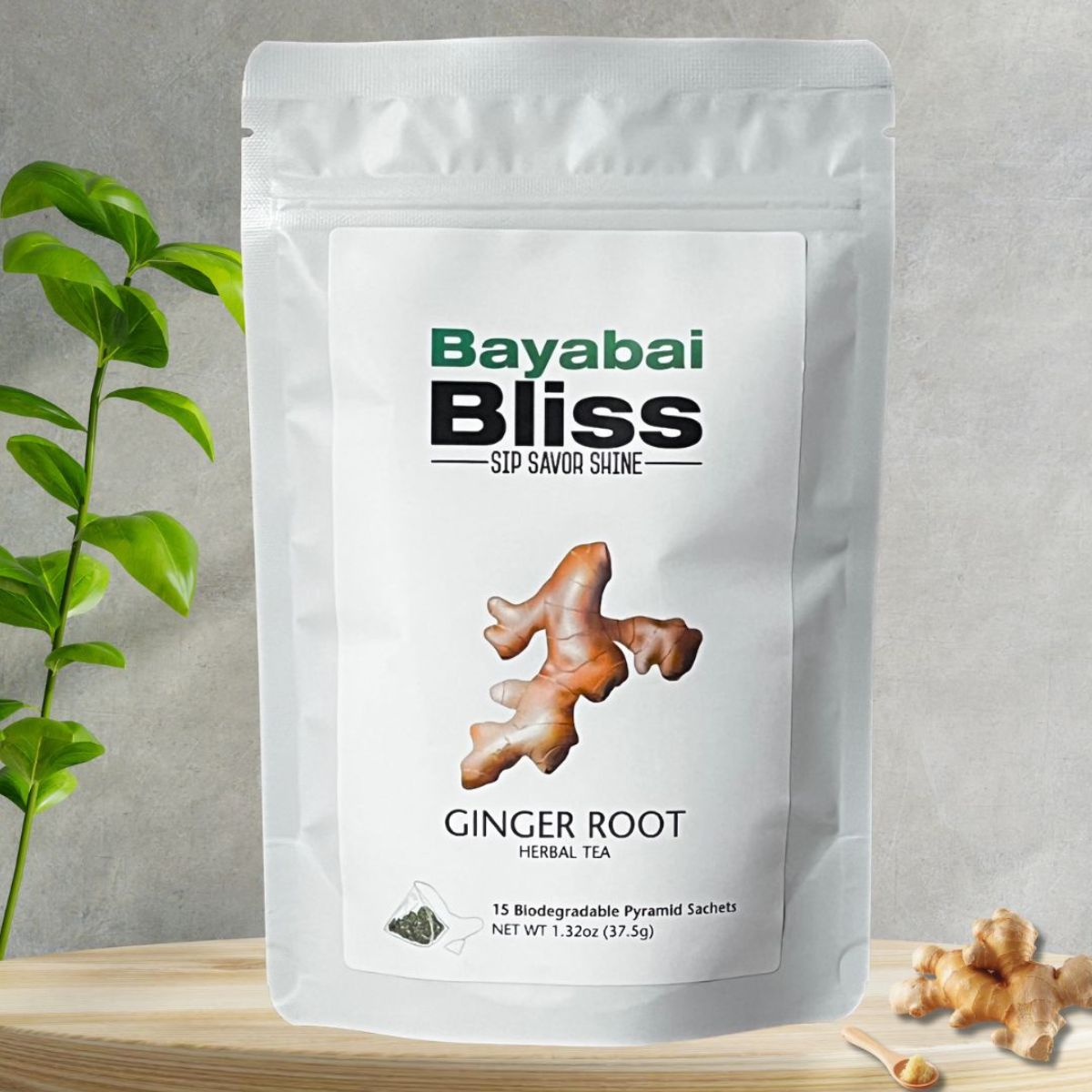 BAYABAI BLISS GINGER ROOT TEA