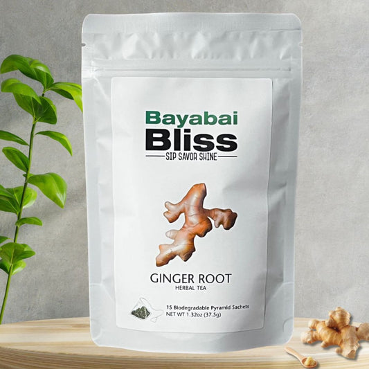 BAYABAI BLISS GINGER ROOT TEA