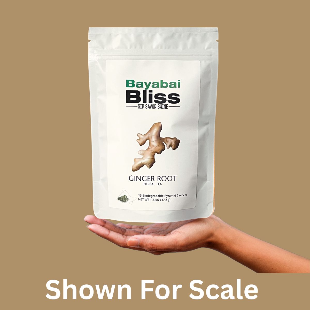 BAYABAI BLISS GINGER ROOT TEA