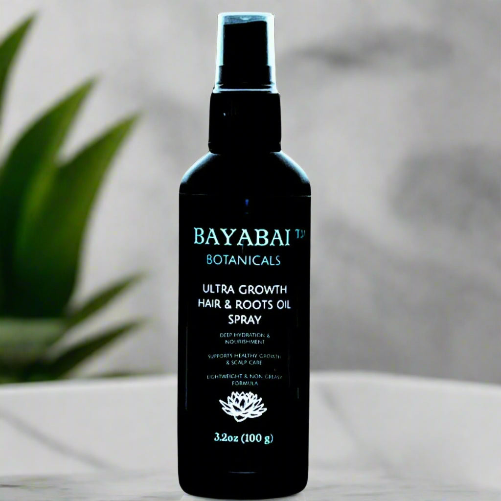 BAYABAI BOTANICALS ULTRA GROWTH HAIR & ROOTS OIL SPRAY – 3.2 OZ