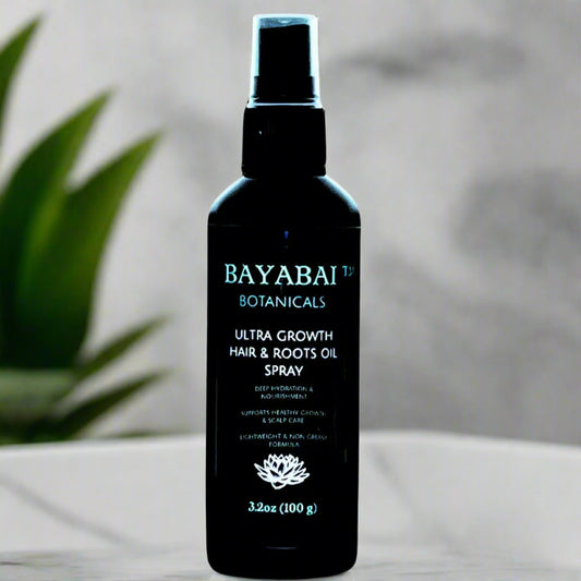 BAYABAI BOTANICALS ULTRA GROWTH HAIR & ROOTS OIL SPRAY – 3.2 OZ