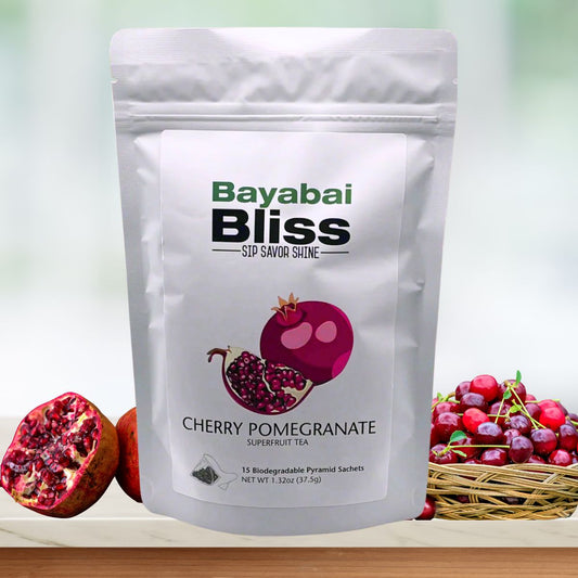 BAYABAI BLISS CHERRY POMEGRANATE SUPER FRUIT TEA