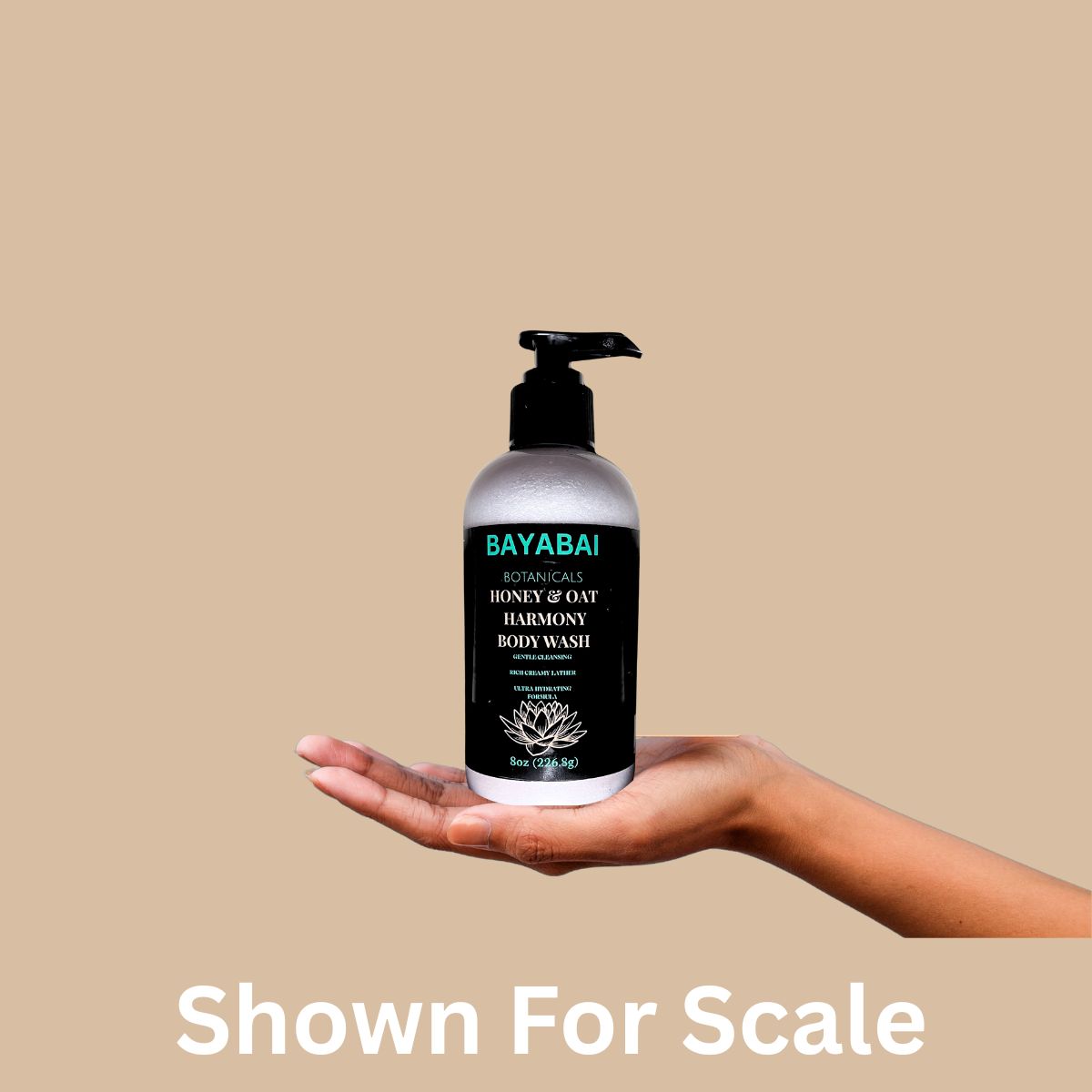 BAYABAI BOTANICALS HONEY & OAT HARMONY BODY WASH 8OZ