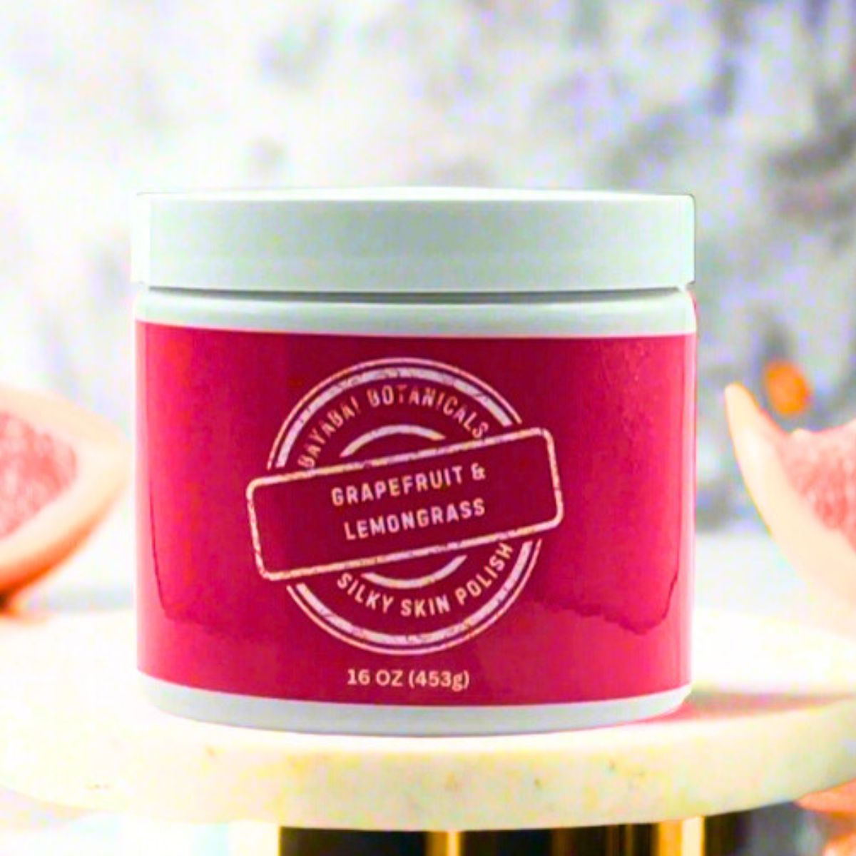 BAYABAI BOTANICALS SILKY SKIN POLISH GRAPEFRUIT & LEMONGRASS