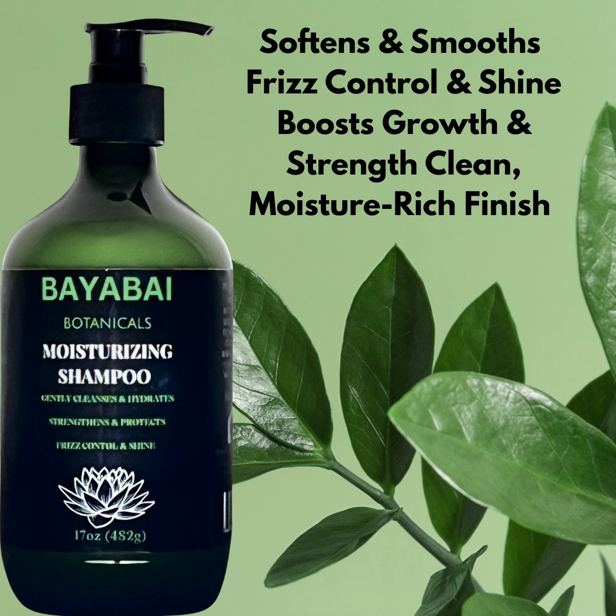 BAYABAI BOTANICALS MOISTURIZING SHAMPOO 17OZ