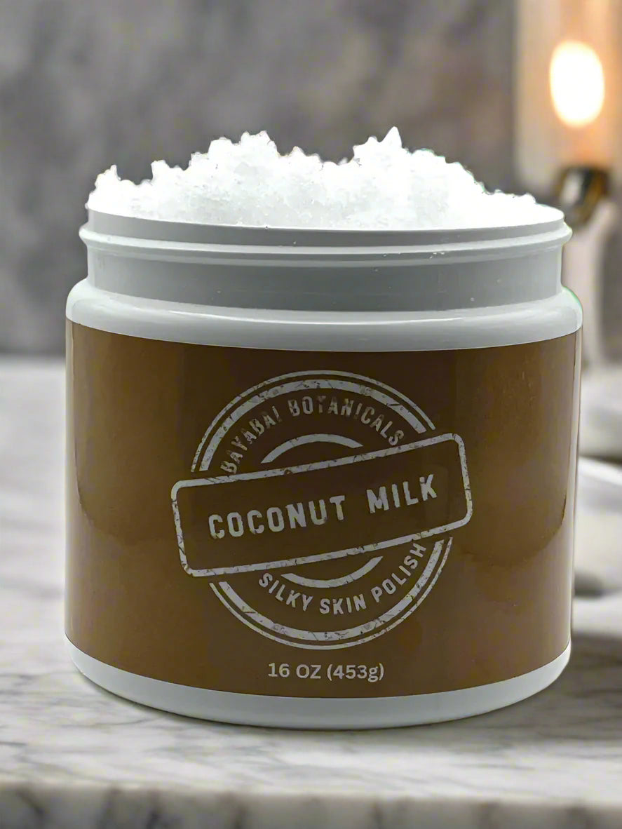 BAYABAI BOTANICALS SILKY SKIN POLISH COCONUT MILK