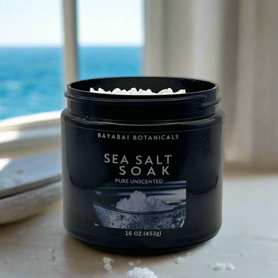 BAYABAI BOTANICALS SEA SALT SOAK PURE UNSCENTED