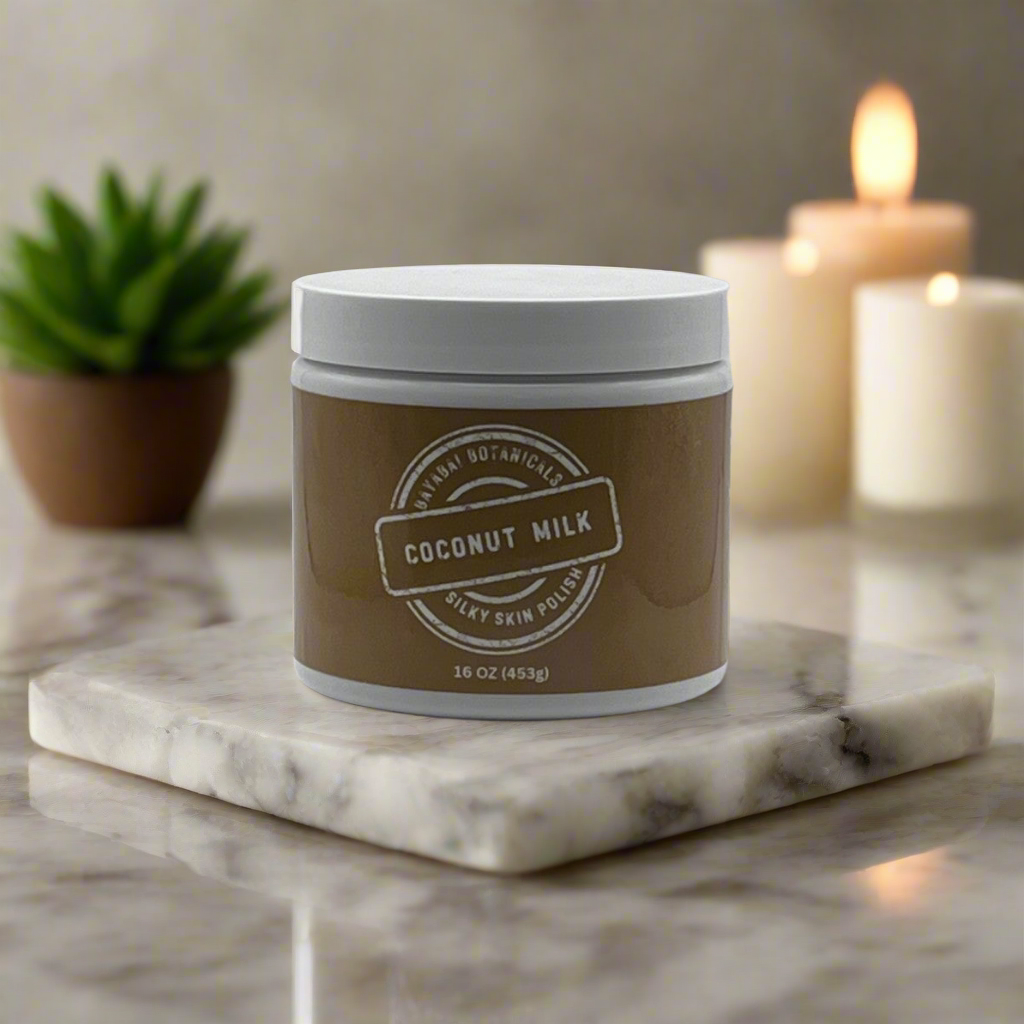 BAYABAI BOTANICALS SILKY SKIN POLISH COCONUT MILK