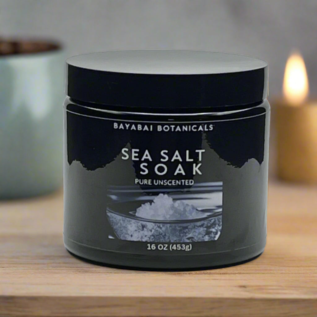 BAYABAI BOTANICALS SEA SALT SOAK PURE UNSCENTED