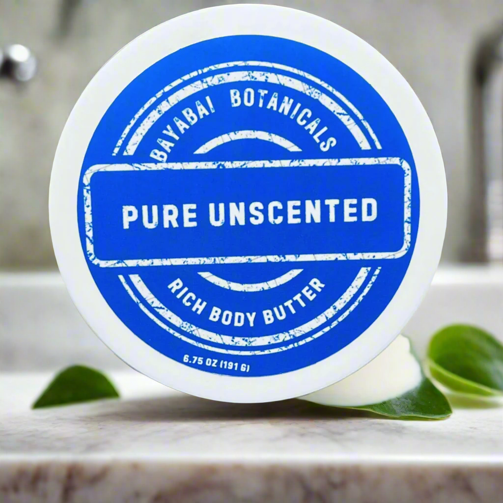BAYABAI BOTANICALS RICH BODY BUTTER PURE UNSCENTED
